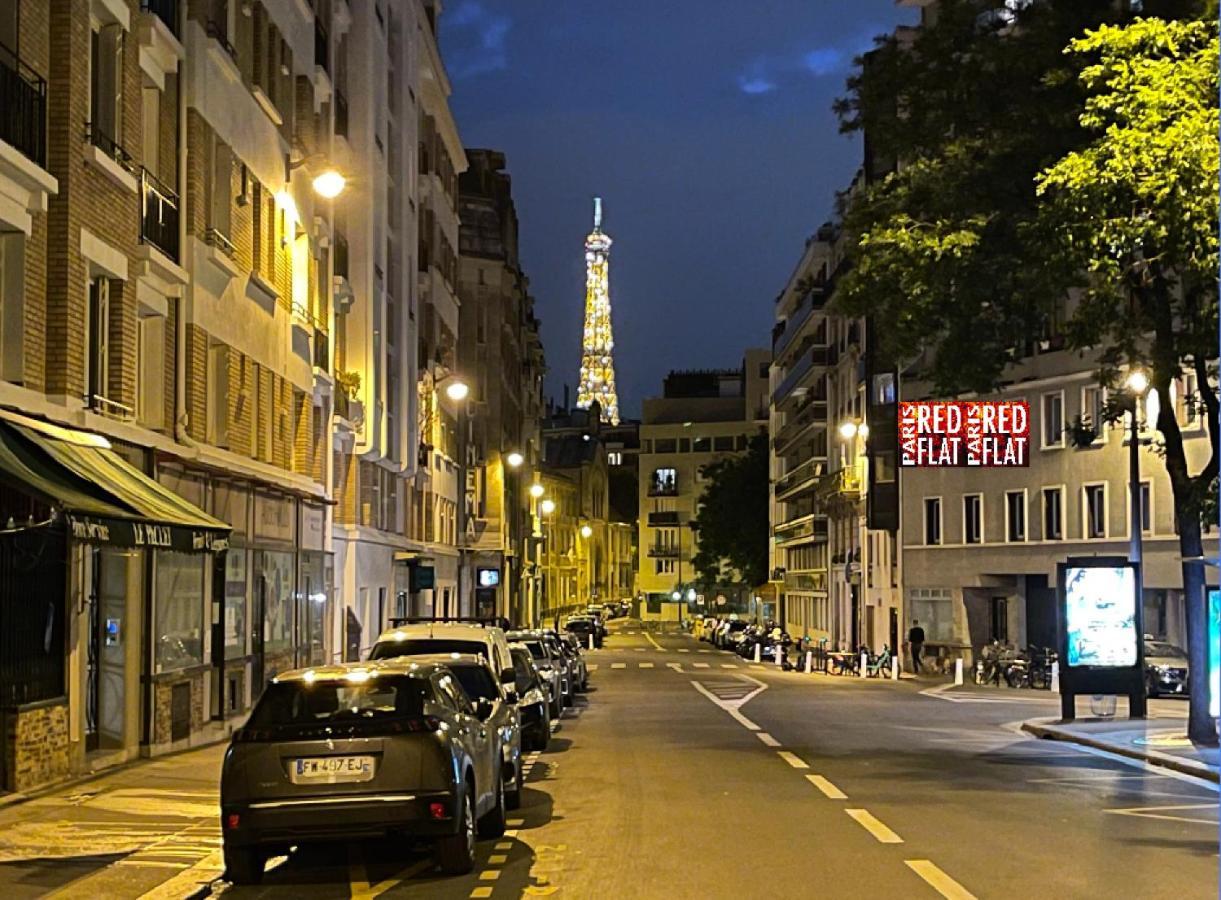 Red Flat Paris Apartment Bagian luar foto