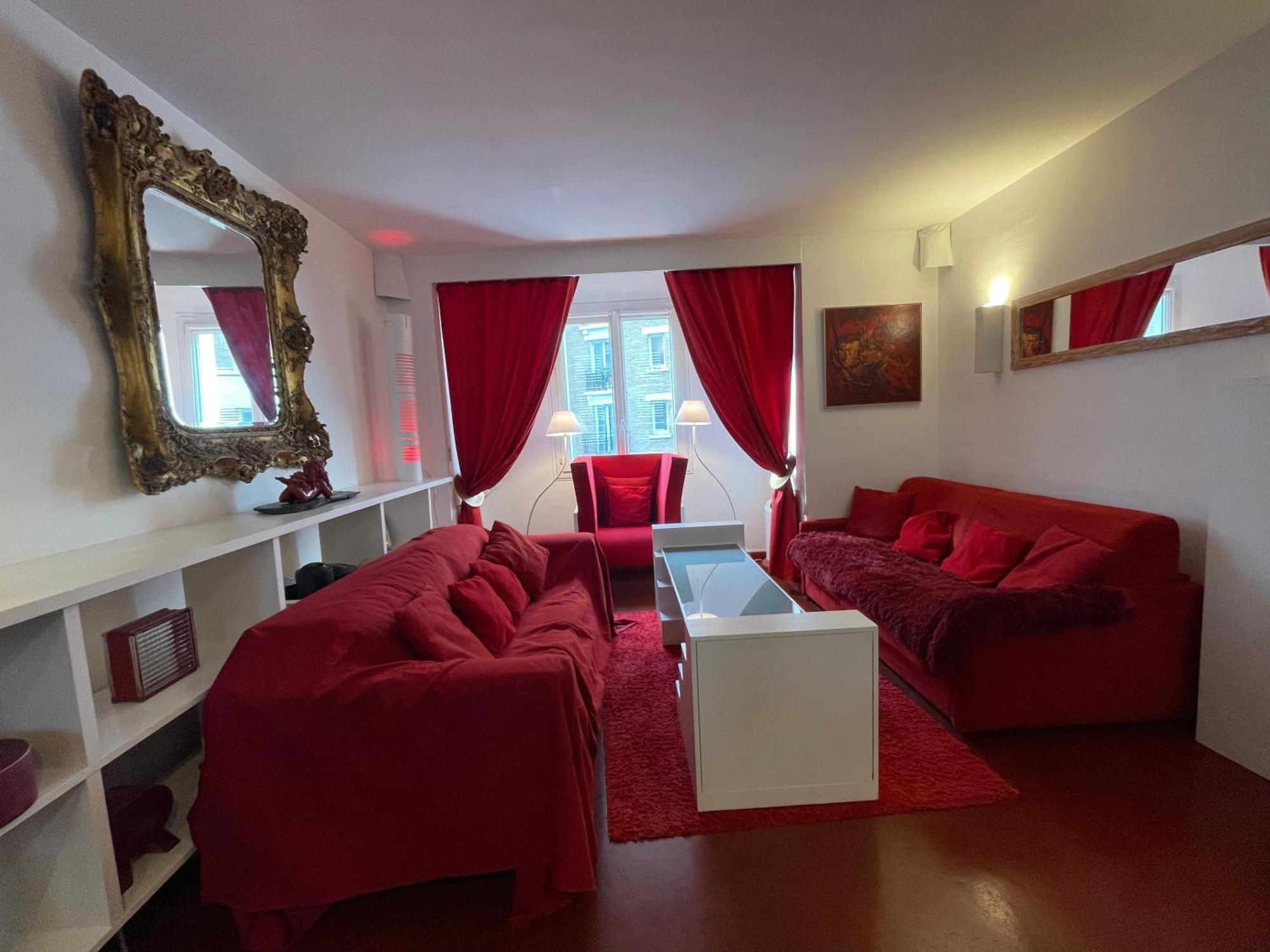Red Flat Paris Apartment Bagian luar foto