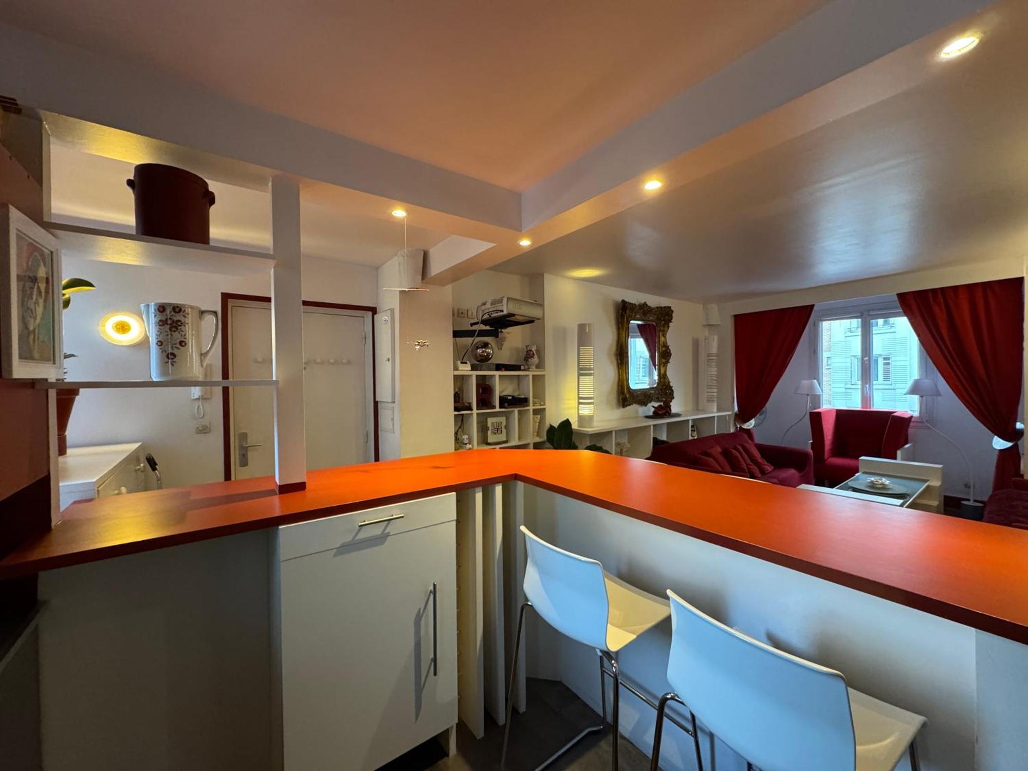Red Flat Paris Apartment Bagian luar foto