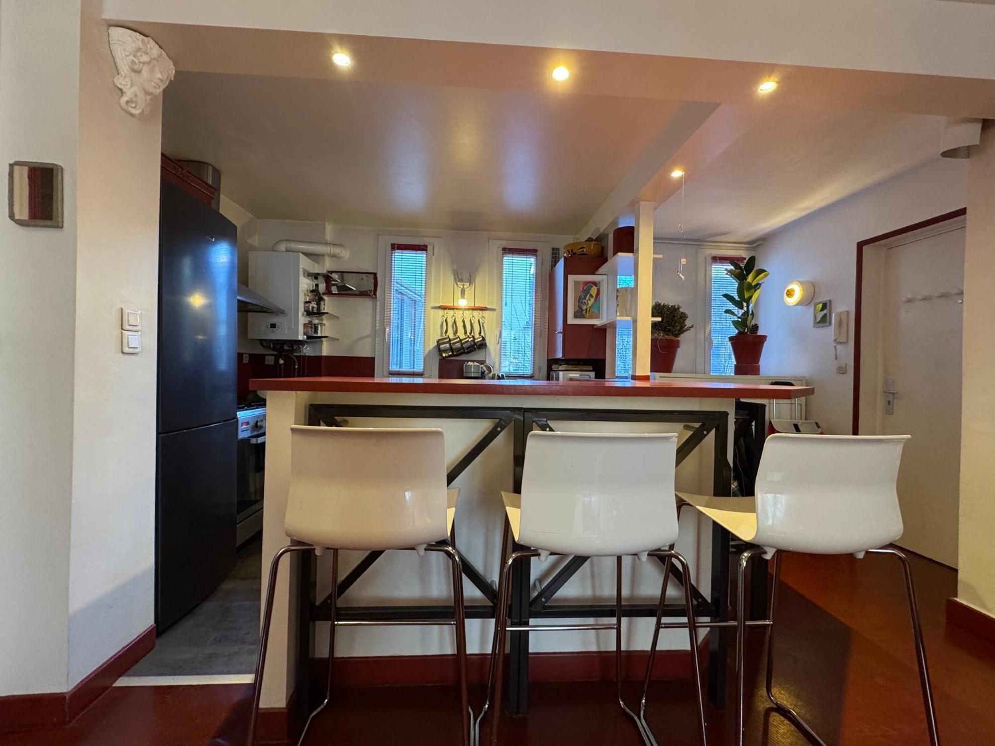 Red Flat Paris Apartment Bagian luar foto