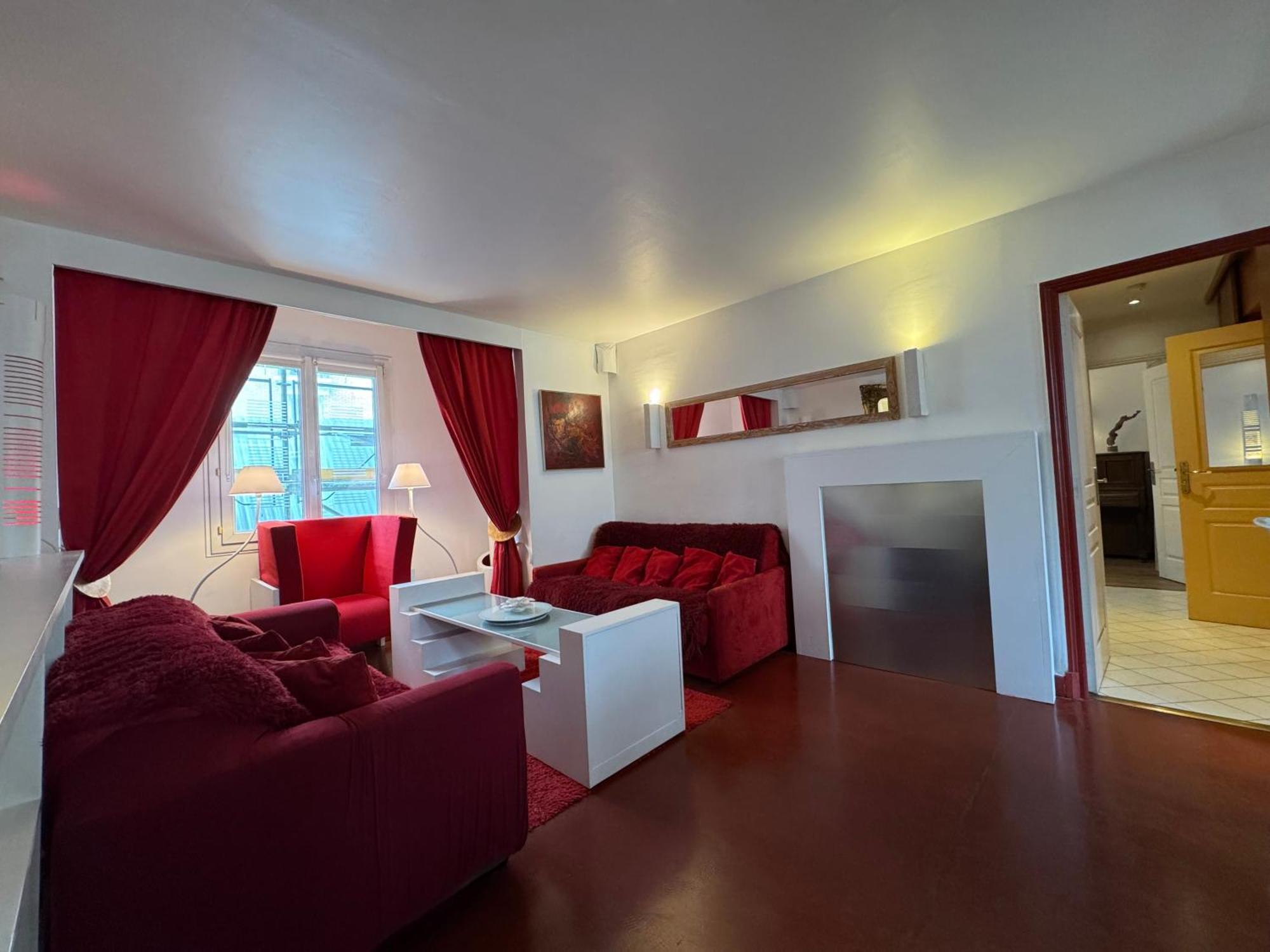 Red Flat Paris Apartment Bagian luar foto