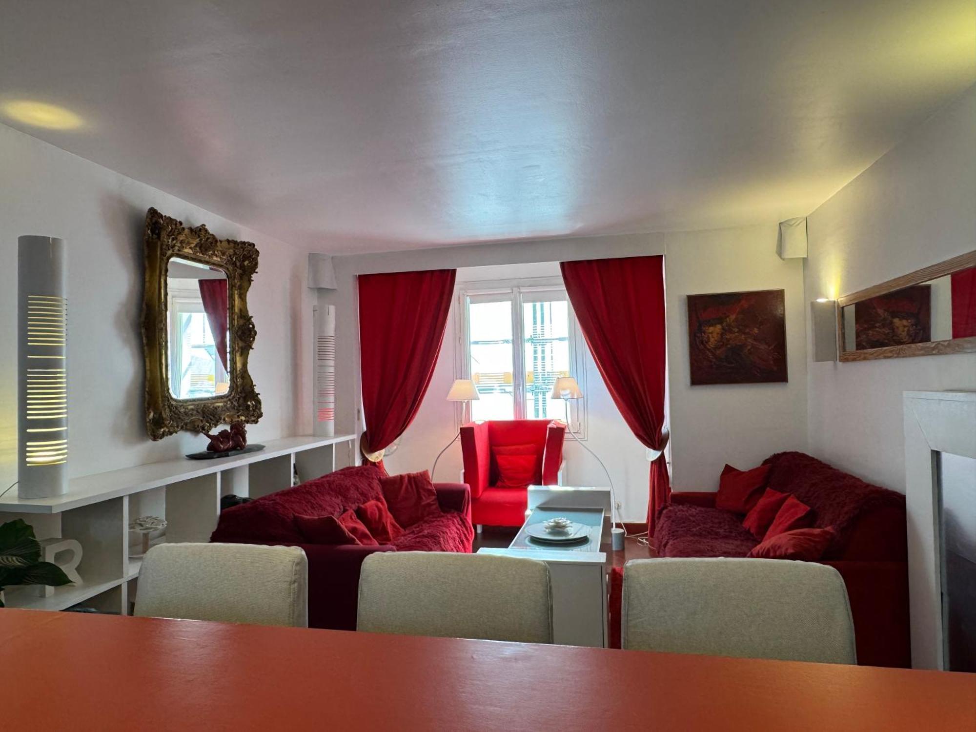 Red Flat Paris Apartment Bagian luar foto